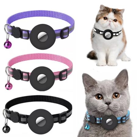 Reflective Pet Collar for AirTag